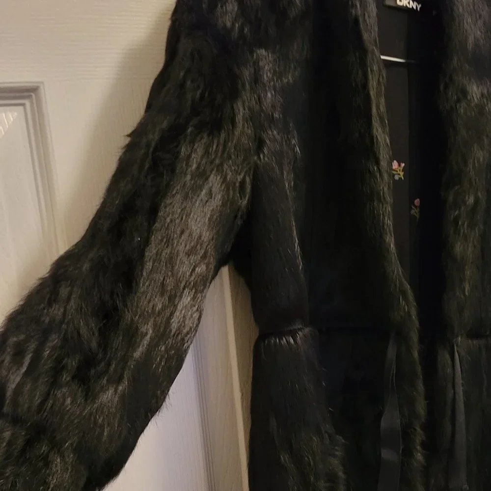 DKNY Rabbit Jacket - Picture 3 of 8